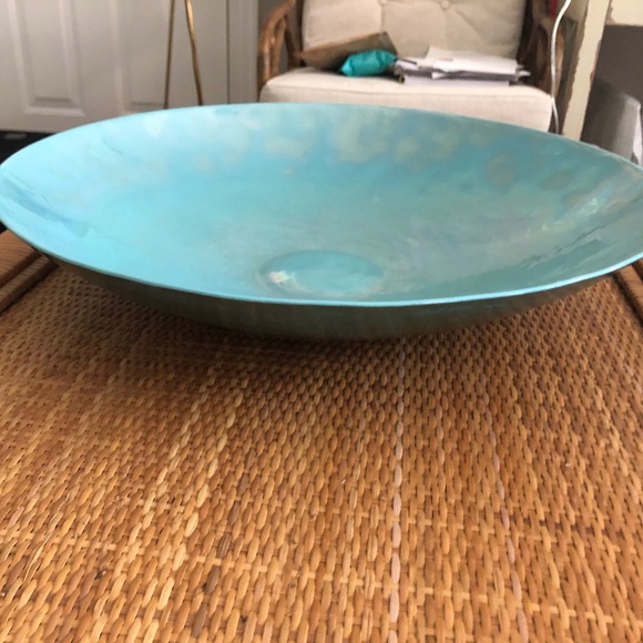 Crate and Barrel Murano Glass Decorative Bowl - Picture 2 of 3